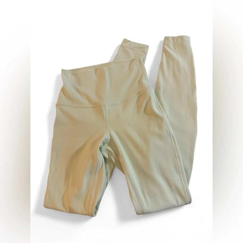 Lululemon Align High Rise Pant 28” Creamy Mint Size 2- W5CTIS